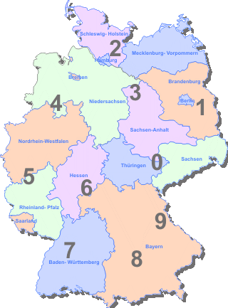 PLZ-Bereiche Deutschland